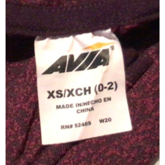 AVIA Women's Purple 1/4 Zip Long Sleeve Pullover Jacket Size XS Activewear - Picture 2 of 3